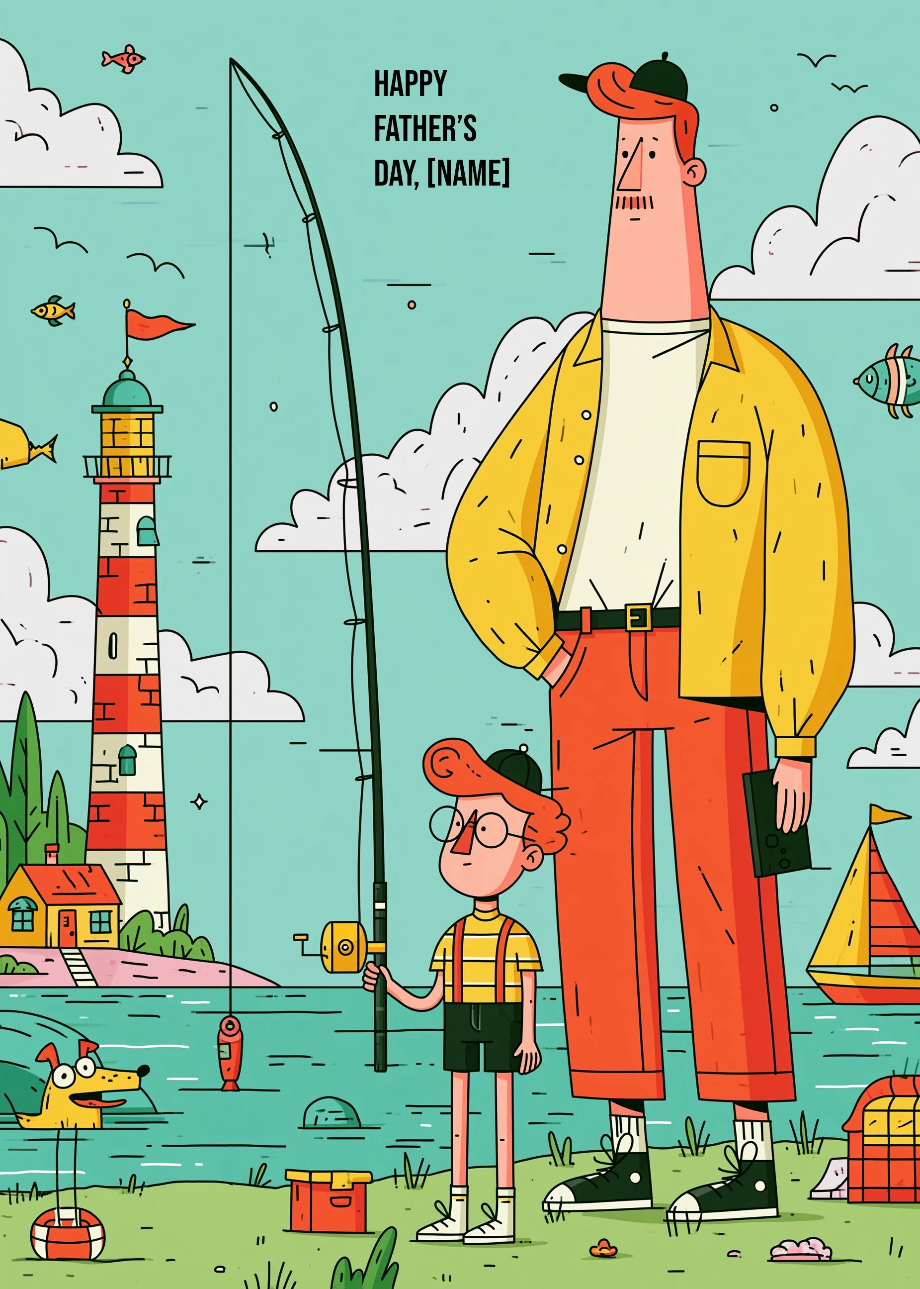 Father's day card: Happy mother's day 6