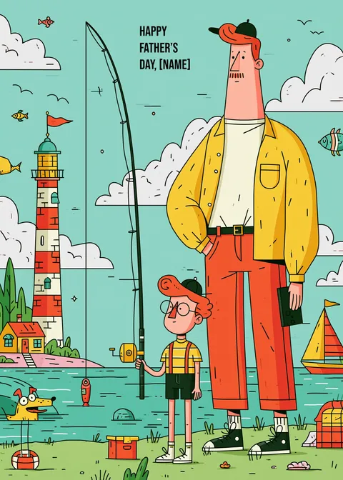 Father's day card: Happy mother's day 6