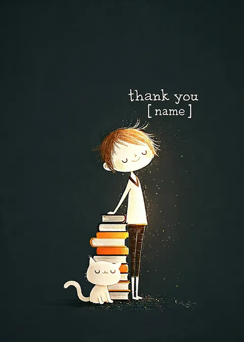 Teacher card: Thank you teacher 5