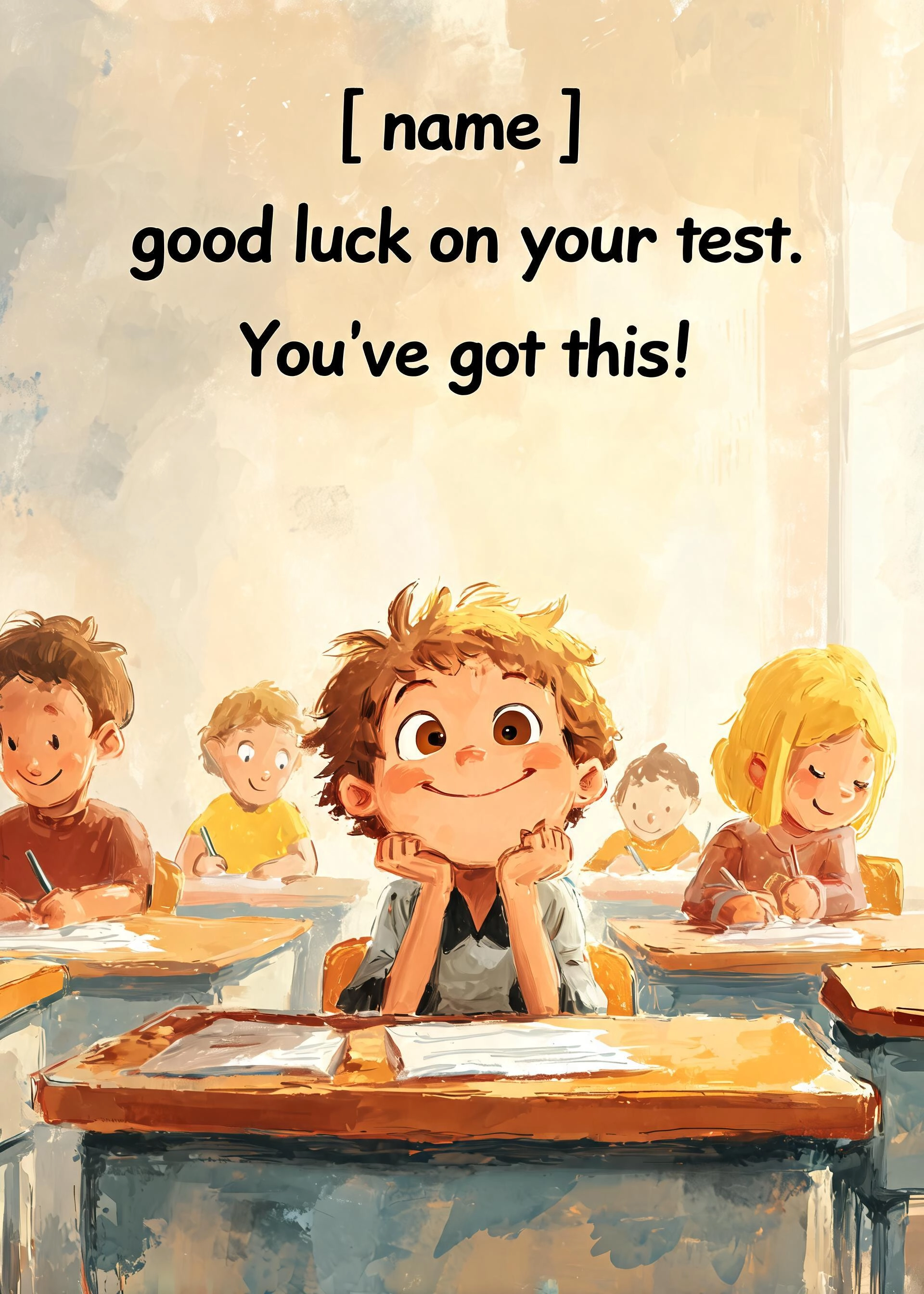 School card: You've got this 1