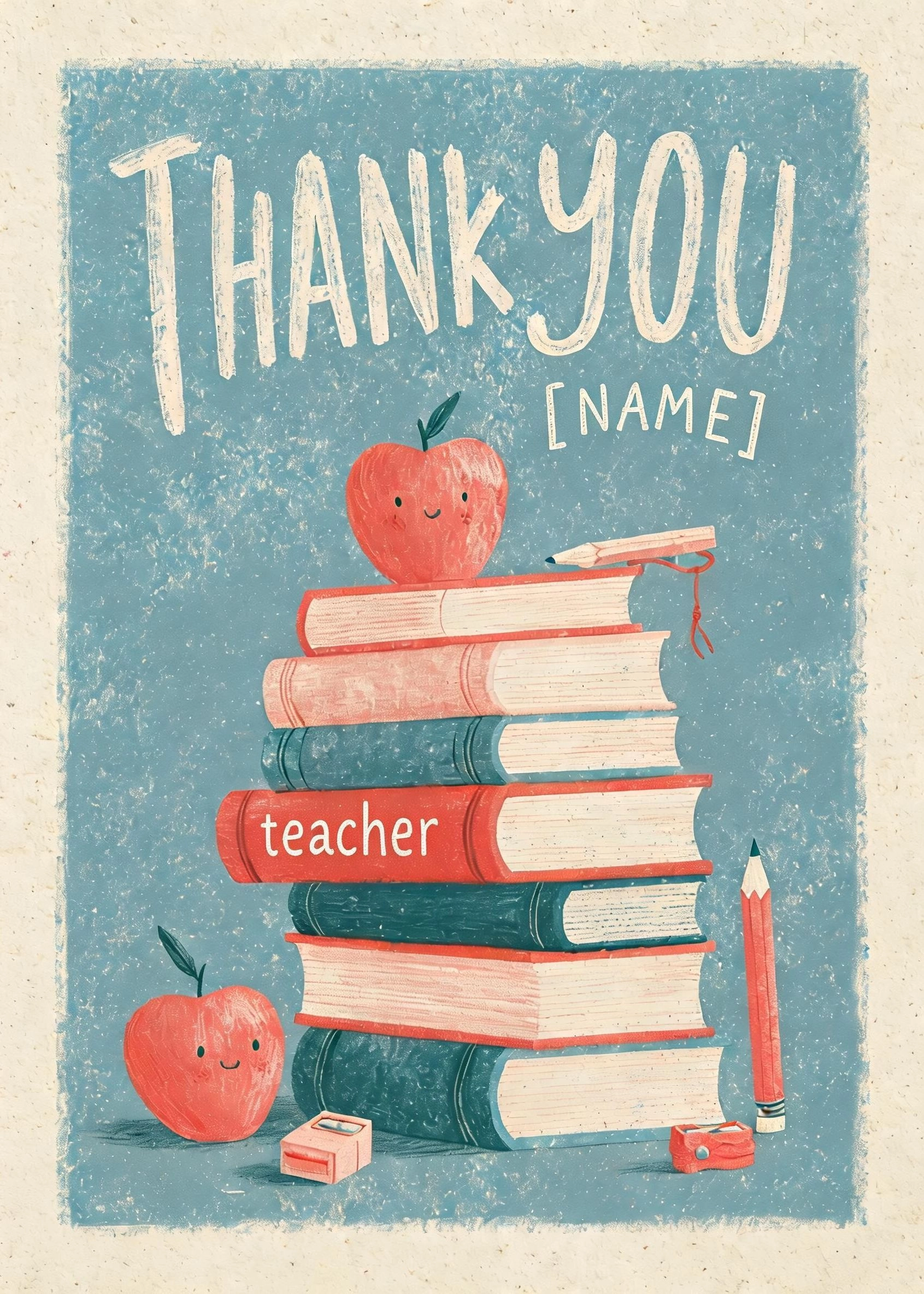 Teacher card: Thank you teacher 4